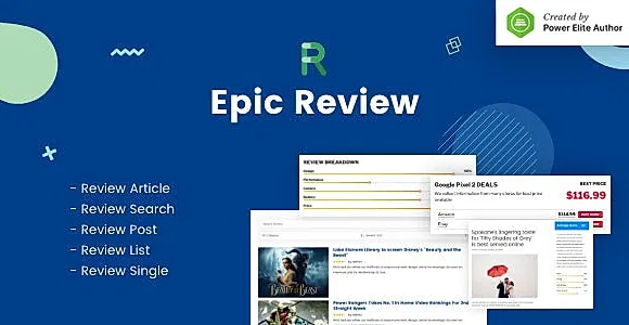 Epic Review WordPress Plugin