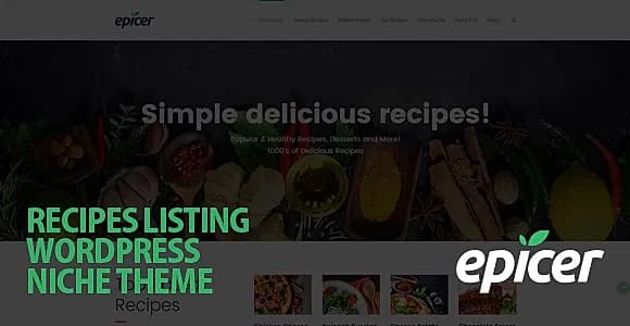 Epicer WordPress Theme