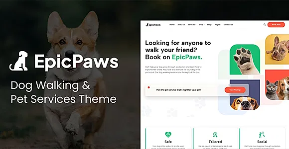 Epicpaws WordPress Theme