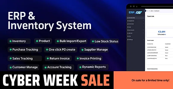 ERP - ERP Multi Store, Multi Shop POS, Inventory, Invoice Software
