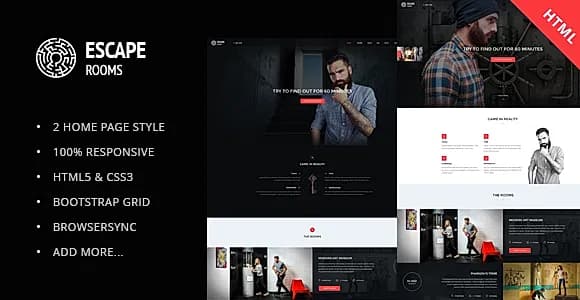 Escape Room - HTML Template