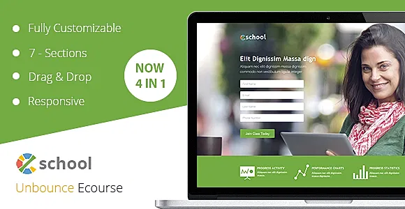 eSchool Unbounce Template
