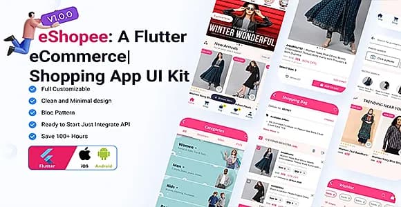 eShopee: A Flutter eCommerce | Shopping App UI Kit