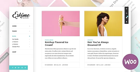 eskimo WordPress Theme