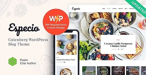 Especio WordPress Theme