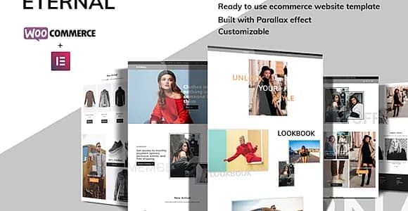 Eternal - Ecommerce Elementor Template Kit
