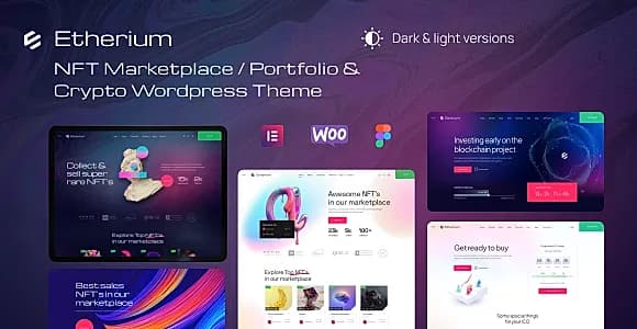 Etherium WordPress Theme