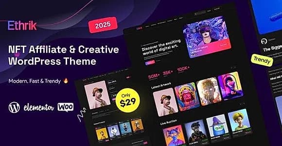 Ethrik WordPress Theme