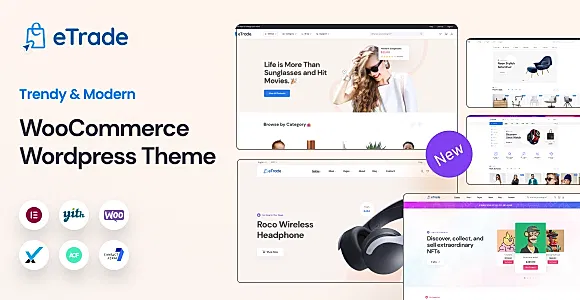 eTrade WordPress Theme