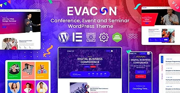 Evacon WordPress Theme