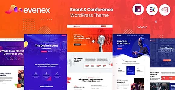 Evenex WordPress Theme