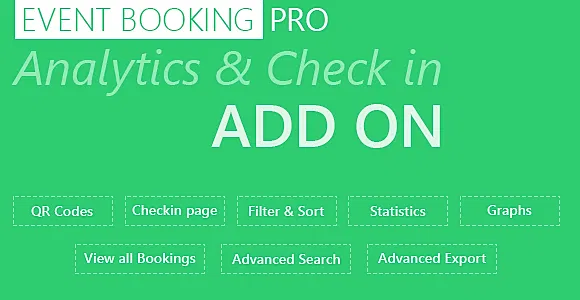 Event Booking Pro: Analytics Addon WordPress Plugin