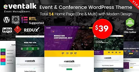 Eventalk WordPress Theme