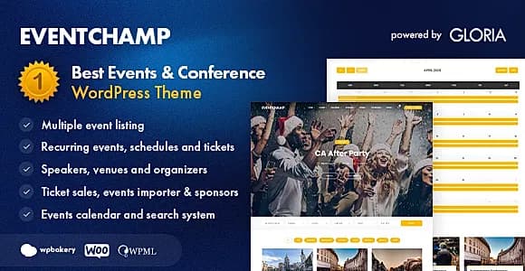 Eventchamp WordPress Theme