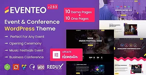 Eventeo WordPress Theme