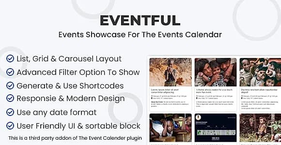 Eventful Pro WordPress Plugin