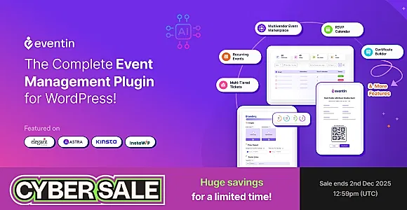 Eventin Pro WordPress Plugin