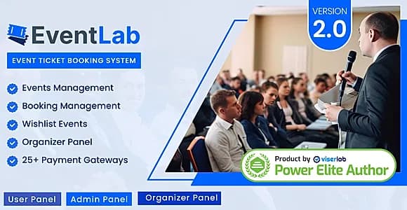 EventLab - Event Ticket Booking System