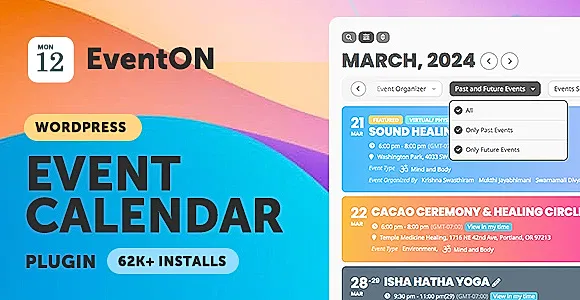 EventON WordPress Plugin