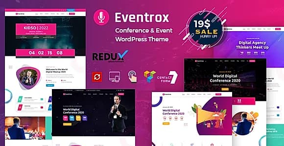Eventrox WordPress Theme