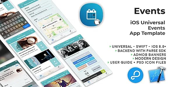 Events | iOS Universal Events App Template (Swift)