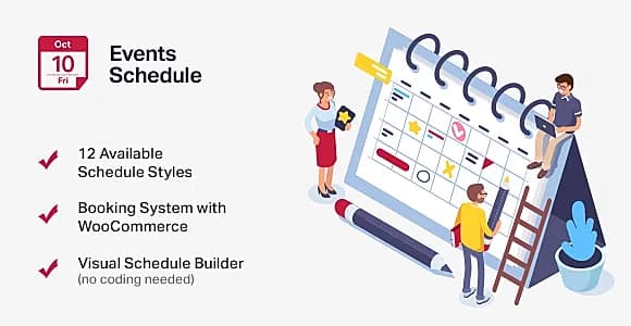 Events Schedule WP Plugin WordPress Plugin