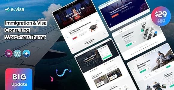 Evisa WordPress Theme
