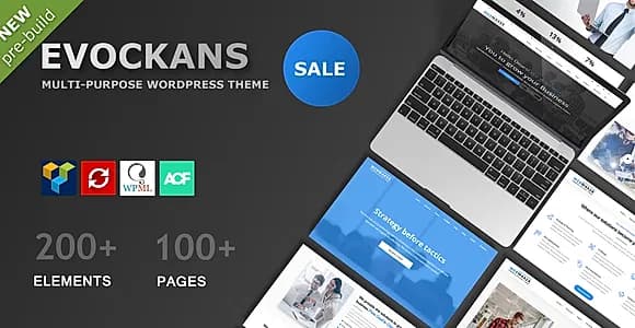 Evockans WordPress Theme