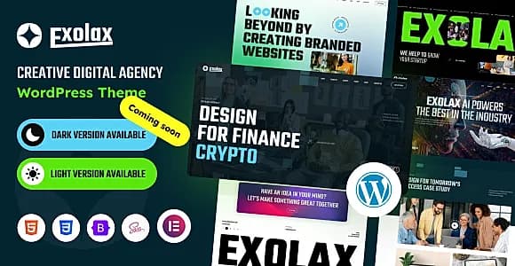 Exolax WordPress Theme