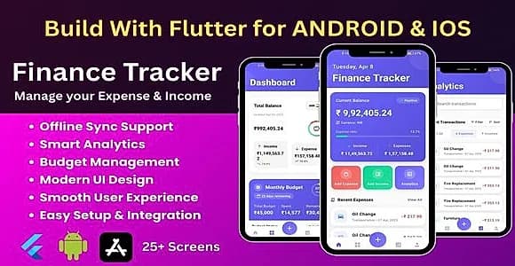 Expense & Income Tracker App with Flutter + Firebase