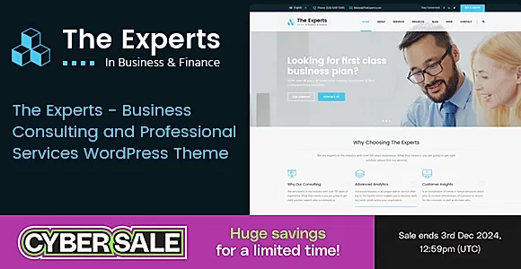 Experts WordPress Theme