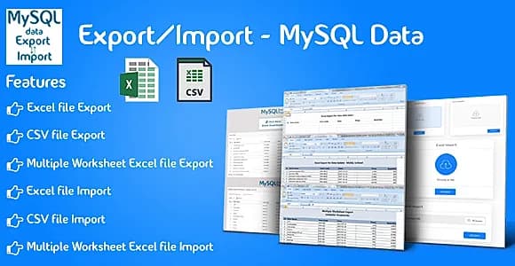 Export/Import - MySQL Data