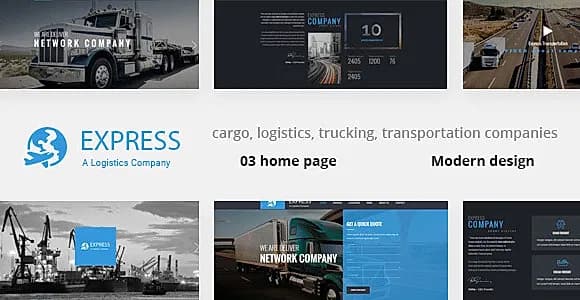 Express - Modern Transport & Logistics HTML Template