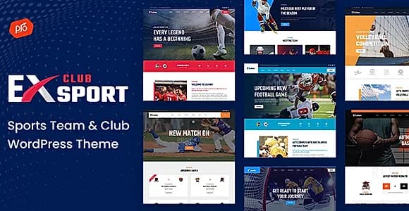 EXSport Progression WordPress Theme