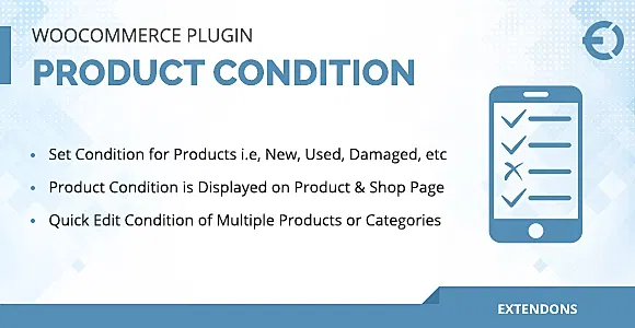 Extendons - Product Condition WordPress Plugin