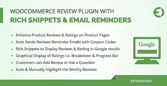 Extendons Product Reviews WordPress Plugin