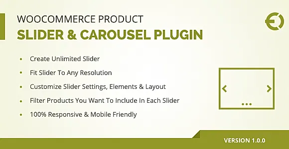 Extendons: WooCommerce Product Slider & Carousel Plugin WordPress Plugin