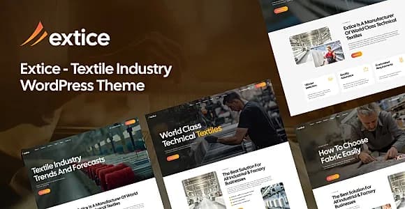 Extice WordPress Theme