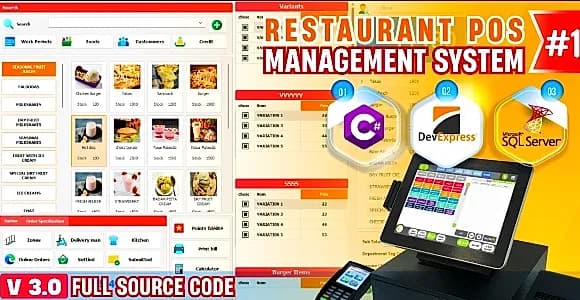 Ezziresto - Restaurant POS - Restaurant management system with kitchen display