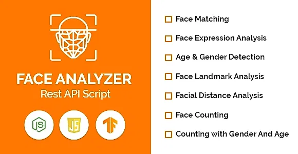 Face Analyzer REST API Script | Top of the Tensorflow Core