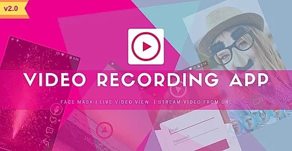 Face Mask + Video Recording + Streaming online Android App