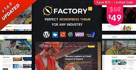 FactoryPlus WordPress Theme