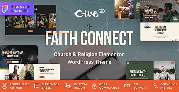 Faith Connect WordPress Theme