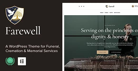 Farewell WordPress Theme