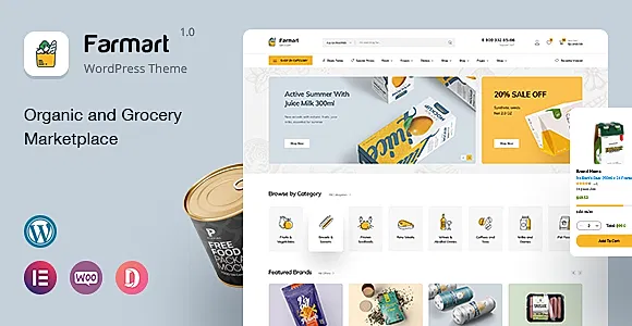 Farmart WordPress Theme