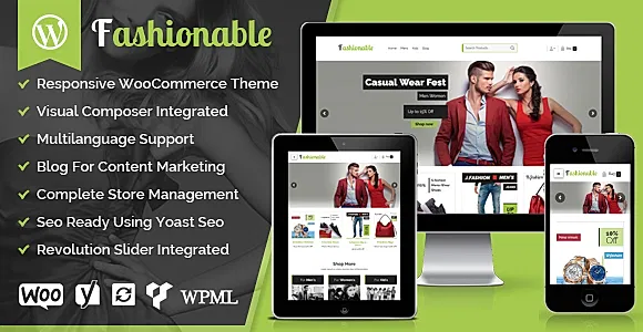 Fashionable WordPress Theme