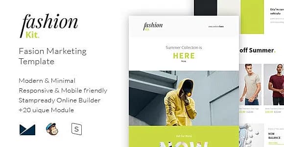 FashionKit - Fashion Marketing Template