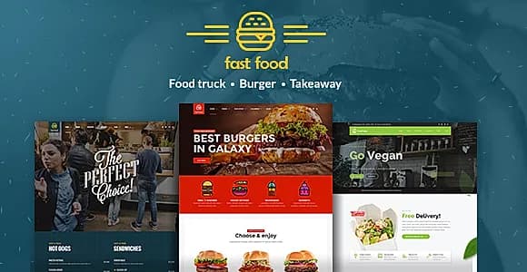 Fast Food WordPress Theme