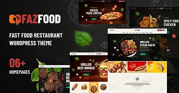 Fazfood WordPress Theme