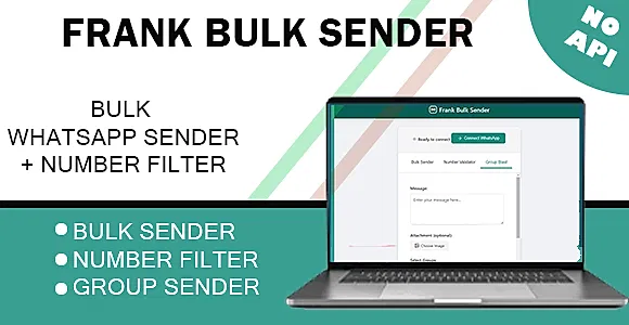 FBS  Whatsapp Marketing - Bulk Whatsapp  Sender